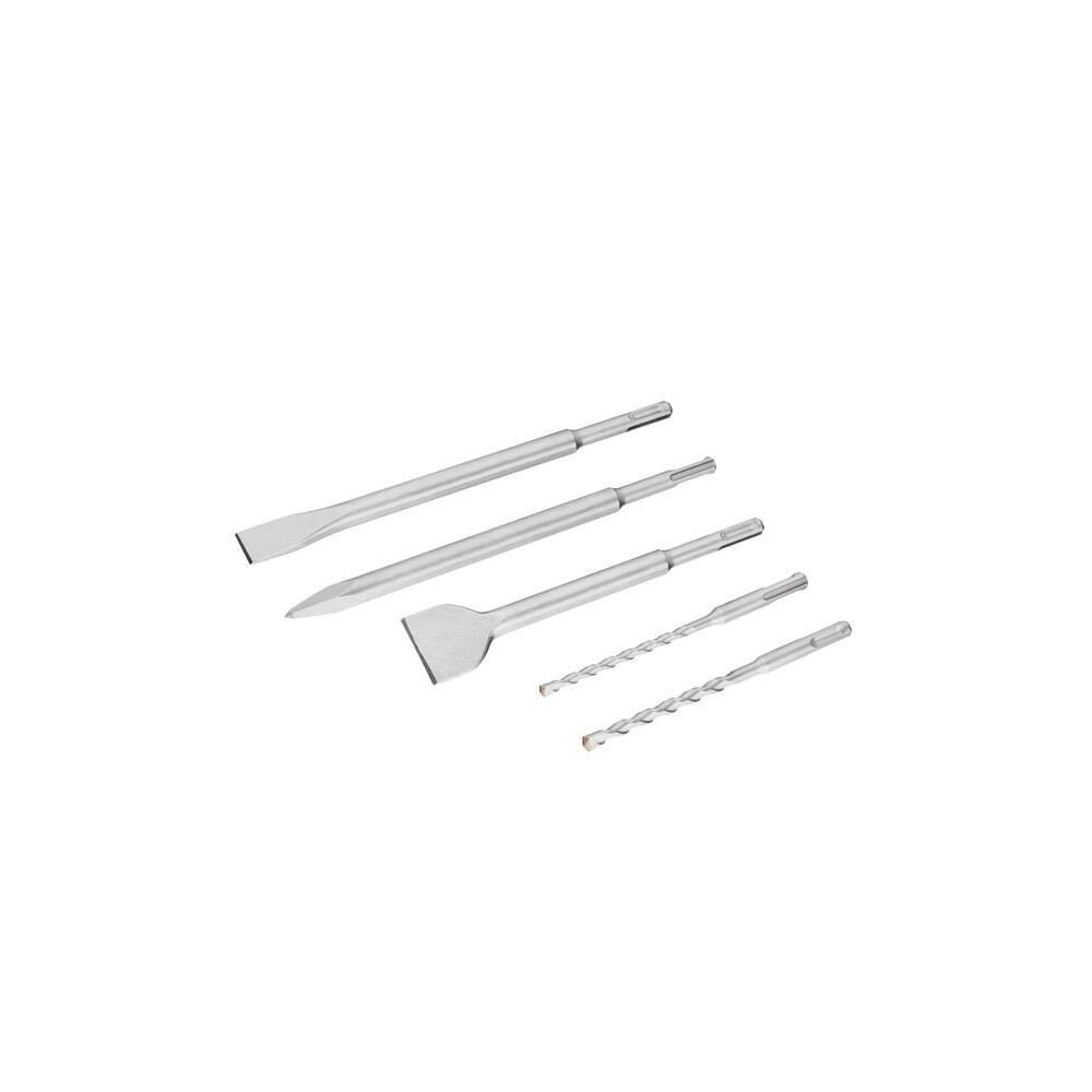 STA54400-XJ,Set 3 Scalpelli + 2 punte SDS-Plus PTAC4400S-ST