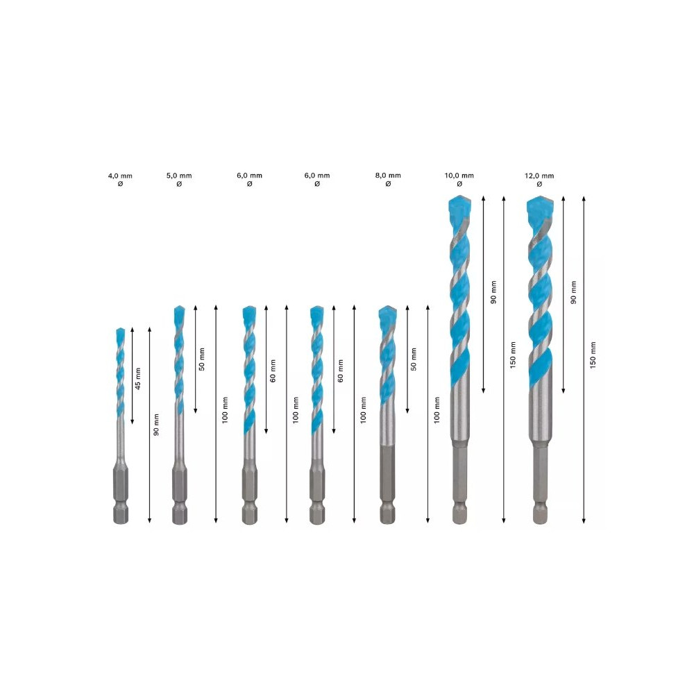 2608902370,Set punte universali Multi Construction, 7pz PTAC2370PIS-BO