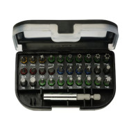 STA60490-XJ,SET 31pz INSERTI 25mm MISTI - CODIFICA CROMATICA BIAV0490S-ST