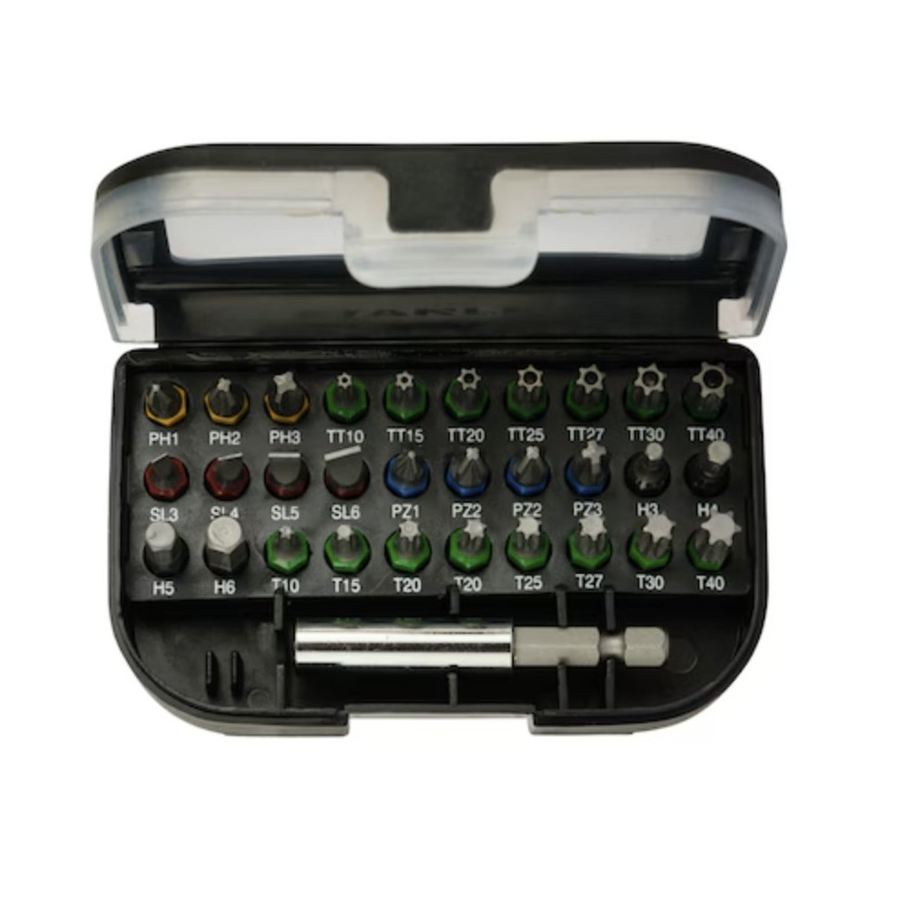 STA60490-XJ,SET 31pz INSERTI 25mm MISTI - CODIFICA CROMATICA BIAV0490S-ST