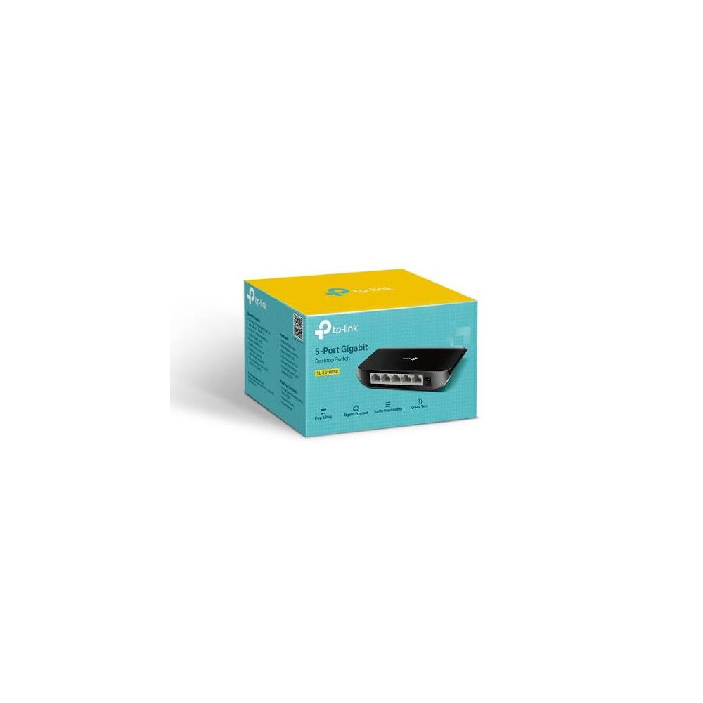TP-Link    SWITCH   5-PORT DESKTOP RJ45 10/100/1000M - TL-SG1005D