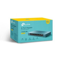 TP-Link    SWITCH   8-PORT STEEL CASE GBT (10/100/1000) - LS108G