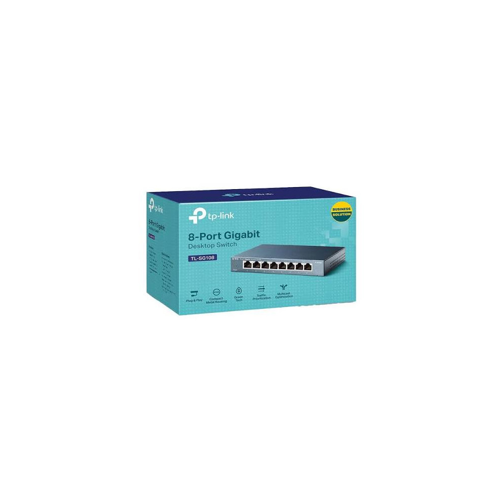 TP-Link    SWITCH   8 PORTE GIGABIT - TL-SG108