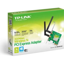 TP-Link    SCHEDA DI RETE Interno, Wireless, PCI Express, WLAN, 300 Mbit/s, Verde - TL-WN881ND