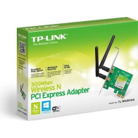 TP-Link    SCHEDA DI RETE Interno, Wireless, PCI Express, WLAN, 300 Mbit/s, Verde - TL-WN881ND