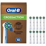Oral-B Testina Ricambio 10  PZ PRO CROSS ACTION - 8006540861967