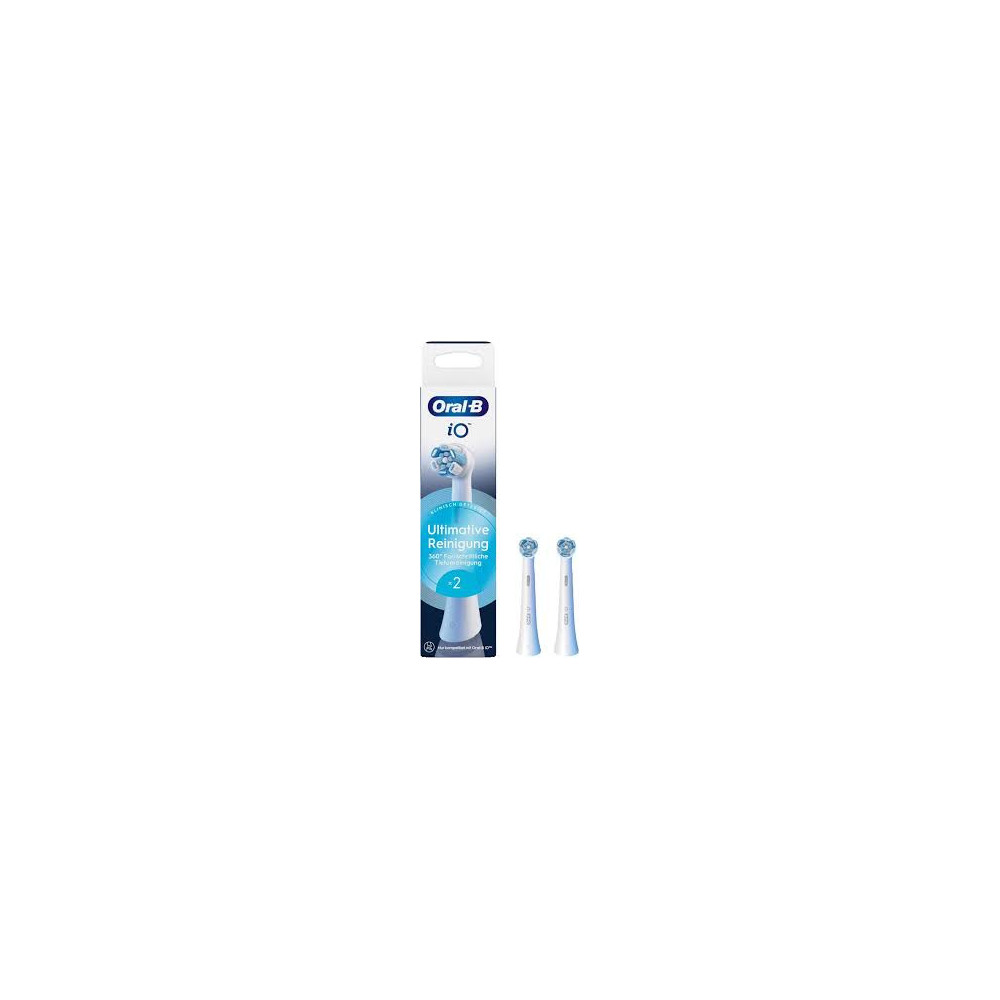 Oral-B Testina Ricambio  iO 2 PZ   Ultimate Clean BIANCO - 8700216373333