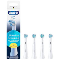 Oral-B Testina Ricambio  iO 4 PZ   Ultimate Clean BIANCO - 8700216195027