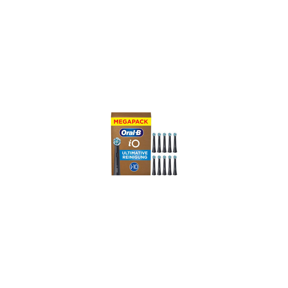 Oral-B Testina Ricambio  iO 10 PZ   Ultimate Clean NERO - 8700216777131