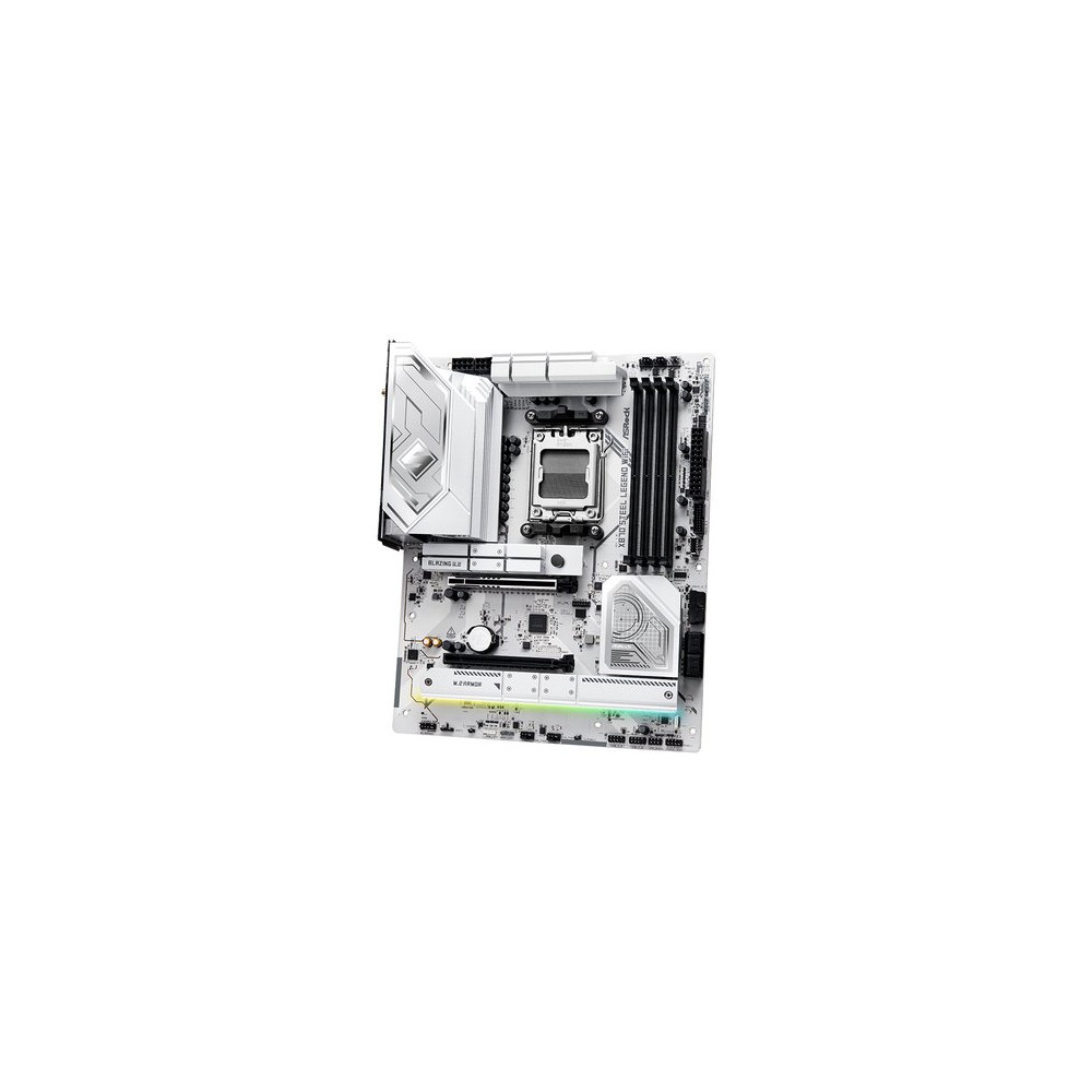 ASROCK MB AMD X870, X870 STEEL LEGEND WIFI, AM5, 4X DDR5,4 X SATA3