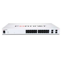 FORTISWITCH-124F-POE SWITCH L2+ MAN. POE 24 P. GE, DI CUI 12 P. POE+, 4 SFP+, POE POWER BUDGET 185W