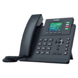 YEALINK TELEFONO VOIP 2XLAN GIGABIT POE, AUDIO HD OPUS, DISPLAY A COLORI, 1XRJ9, 2 LINEE SIP - SIP-T33G