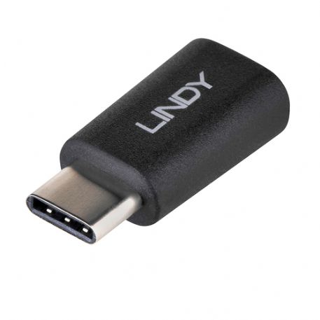 LINDY ADATTATORE USB 2,0 TIPO C / MICRO-B - 41896