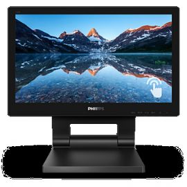 PHILIPS MONITOR TOUCH 15,6 1366x768, IP54, 1O PUNTI TOCCO, VGA/DVI/DP/HDMI, MULTIMEDIALE - 162B9T