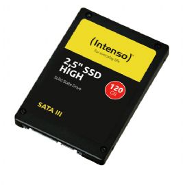 INTENSO SSD INTERNO HIGH 120GB 2,5 SATA 6GB/S R/W 520/480 - 3813430