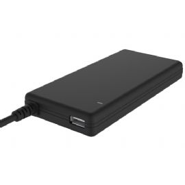 ITEK ALIMENTATORE UNIVERSALE SLIM PER  NOTEBOOK 90W CON 12 CONNETTORI,  PORTA USB 5V1A, 100/240VAC, - ITNBAC90