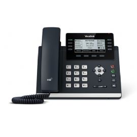 YEALINK TELEFONO VOIP 2XLAN GIGABIT, DISPLAY MONOCROMATICO, 1XRJ9, 16 LINEE SIP - SIP-T43U