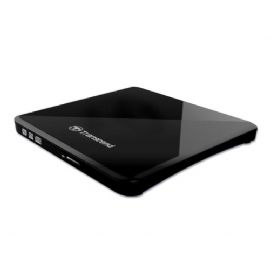 TRANSCEND MASTERIZZATORE ESTERNO DVD WRITER Portable 8X DVD, Slim, USB, Black - TS8XDVDS-K