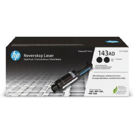 HP TONER NERO 143A RICARICA PER PER NEVERSTOP 1001NW / 1201N/ 1202 NW, DUAL PACK - W1143AD