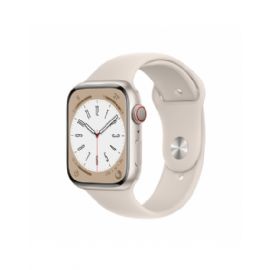 Apple Watch Series 8 GPS + Cellular 45mm Galassia Cassa in alluminio con Galassia Sport Band - MNK73TY/A