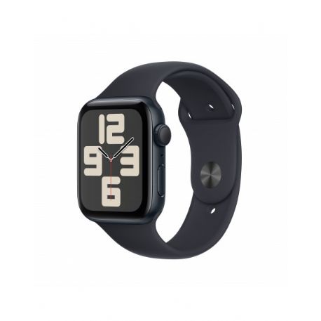 Apple Watch SE GPS 44mm Midnight Aluminium Case with Midnight Sport Band - S/M - MRE73QL/A