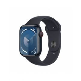 Apple Watch Series 9 GPS + Cellular 45mm Midnight Aluminium Case with Midnight Sport Band - M/L - MRMD3QL/A