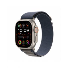 Apple Watch Ultra 2 GPS + Cellular, 49mm Titanium Case con Blu Alpine Loop - Large - MREQ3TY/A