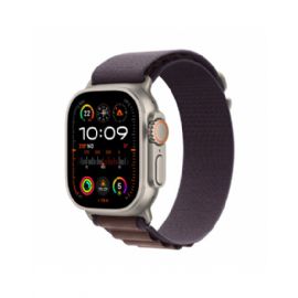 Apple Watch Ultra 2 GPS + Cellular, 49mm Titanium Case con Indaco Alpine Loop - Large - MREW3TY/A