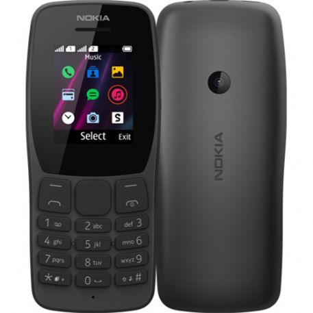 NOKIA CELLULARE 110 BLACK - 16NKLB01A11