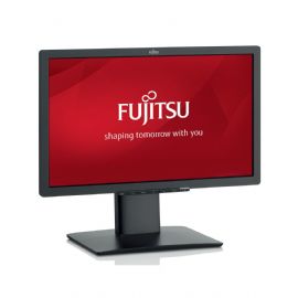 REFURBISED MONITOR 22 FUJITSU B22W7 LED VGA DVI DP NERO GRIGIO - REFMON27