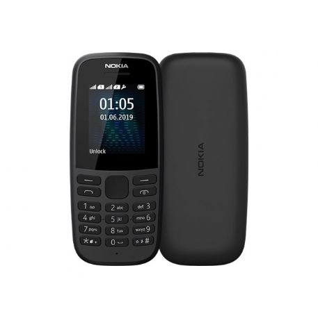 NOKIA CELLULARE 105 BLACK - 16KIGB01A08