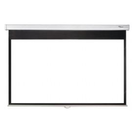 OPTOMA TELO PER VIDEOPROIETTORE A MURO MANUALE 16:10 BIANCO - DS-1123PMG