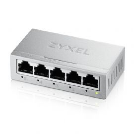 ZYXEL SWITCH UNMANAGED GS-105B V5 , 5 PORTE GIGABIT, CHASSIS METALLO, DESKTOP - GS-105BV5-EU0101F